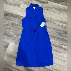 Nine West Royal Blue Midi Dress